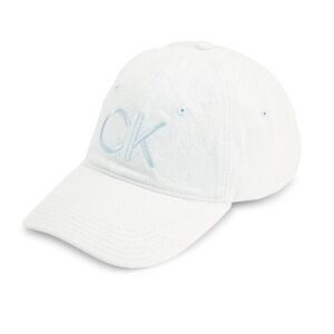 CALVIN KLEIN Men Logo Embroidered Denim Baseball Cap